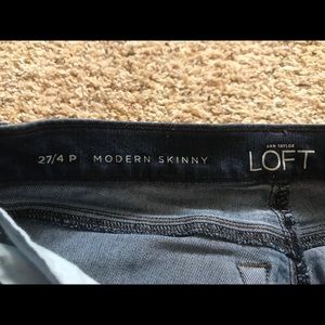 LOFT Modern Skinny jeans